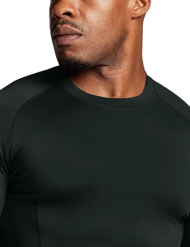 Miniatura 5 de ATHLIO - Paquete de 1 o 3 camisetas de compresión de manga larga con protección FPU 50 para hombre camiseta de protección para deportes acuáticos