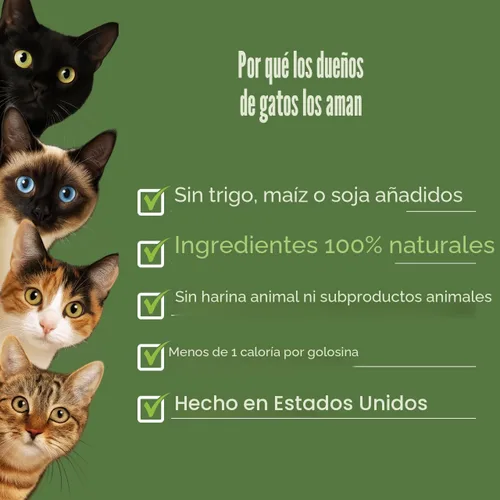 Miniatura 5 de Get Naked Golosinas crujientes de salud urinaria para gatos, arándanos, (1 bolsa), 2.5 onzas