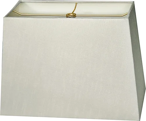 Miniatura 26 de Royal Designs, Inc. HB-613-12AGL Pantalla para lámpara de tapa dura rectangular, (5 x 10) x (8 x 12) x 9.5, Oro Antiguo