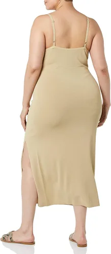 Miniatura 5 de The Drop Alisa - Vestido largo con tiras recortadas para mujer