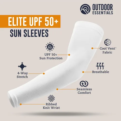 Miniatura 45 de Mangas de compresión de enfriamiento para hombres y mujeres, con protección solar UV UPF 50, paquete múltiple, mangas protectoras de brazos