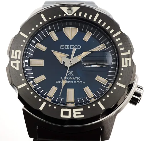 Miniatura 4 de SEIKO Prospex SRPD25K1 - Reloj automático con esfera azul de 6562ft Plateado Buceador