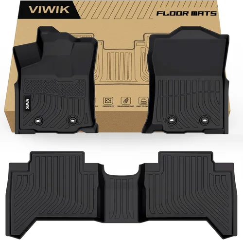 Miniatura 10 de VIWIK Alfombrillas de Piso para Kia Sorento de 7 asientos 2016-2020 S/L/LX/EX/SX/SX Limited, Alfombrillas de Coche Automotrices 3D Antideslizantes