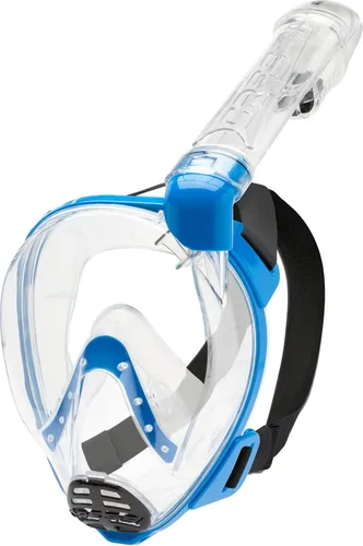 Miniatura 8 de Cressi Máscara facial completa para esnórquel para adultos, vista amplia y clara, sistema antivaho y fácil respiración, Baron: diseñada en Italia