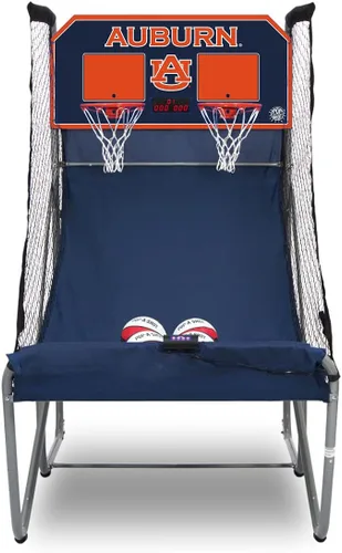 Miniatura 14 de Pop-A-Shot - Home Dual Shot with NCAA Graphics l Sensor Scoring l 16 Game Modes l 7 Balls l Foldable Storage l for All NCAA Fans