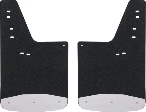 LUVERNE 251120 Protectores de lodo de goma texturizados delanteros o traseros de 12 pulgadas x 20 pulgadas, Ford F-250, F-350, F-450, F-550 Super