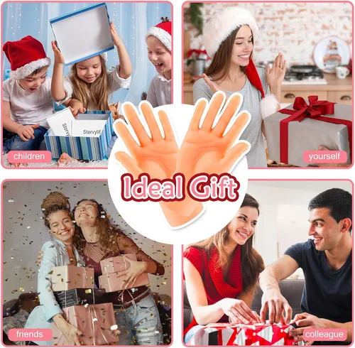 Miniatura 8 de Manos diminutas, 20 unidades de manos de dedo en miniatura, diseño realista, divertidas mini manos para dedos, regalos de broma, fiesta, marionetas