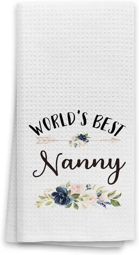 Miniatura 13 de OHSUL La Mejor Abuelita Del Mundo - Toallas de cocina españolas altamente absorbentes, paños de cocina, toalla de mano para la mejor abuela