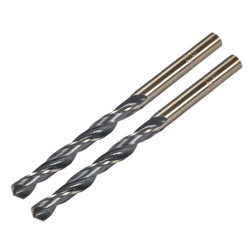 Miniatura 28 de uxcell 24 brocas de vástago recto, 0.118 in, titanio dorado y nitruro negro, acero de alta velocidad (HSS) 4341 con vástago de 0.118 in