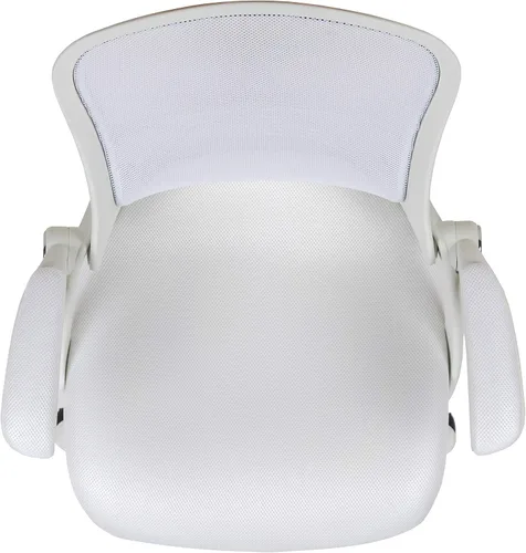Miniatura 10 de Flash Furniture Porter - Silla de oficina giratoria de respaldo alto con soporte lumbar ajustable y altura, silla de escritorio ergonómica de malla