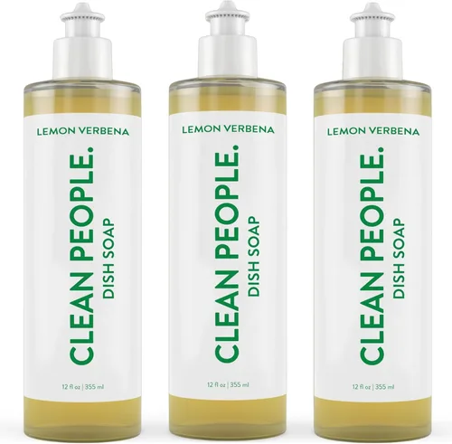 Miniatura 8 de THE CLEAN PEOPLE - Jabón líquido para platos - Ingredientes limpios y simples - Poder extra de fregado (aroma a cítricos y clavo) 12 fl oz