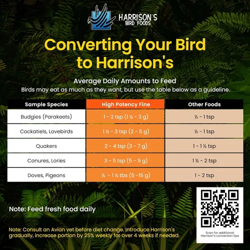 Miniatura 7 de Harrison's Bird Foods Fórmula fina de alta potencia, orgánica certificada, sin OMG para aves pequeñas a medianas, pellets de grado humano para muda