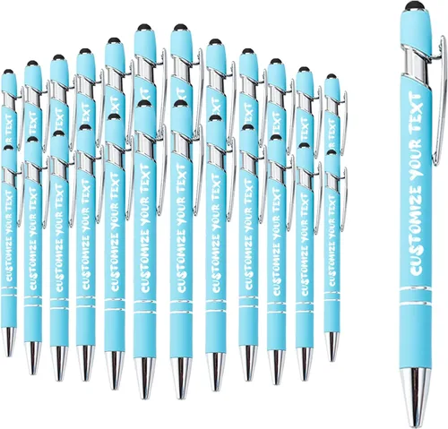 Miniatura 196 de AIFLM Bolígrafos personalizados con nombre a granel hasta 500 unidades de bolígrafos grabados gratis con tu nombre y texto para negocios