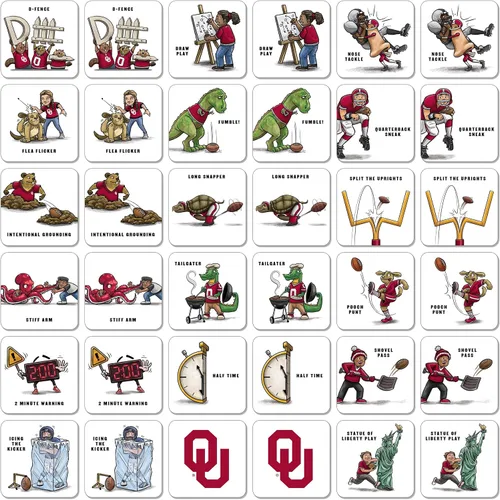 Miniatura 2 de YouTheFan Juego de Memoria y Combinación NCAA