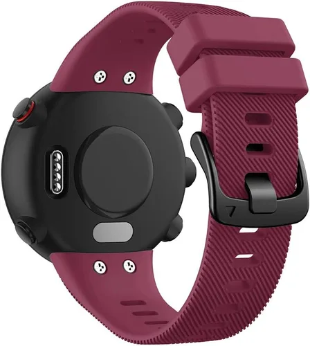 Miniatura 15 de REYDA Correa de silicona compatible con Garmin Swim 2/Forerunner 45, suave, flexible, transpirable, correa de reloj de silicona deportiva