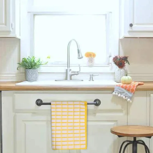 Miniatura 113 de Urban Villa Toallas de cocina 100% algodón para cocina (juego de 6) 20"x30" toallas de cocina altamente absorbentes, juego de ropa de cocina