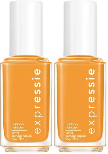 Miniatura 24 de essie expressie - Esmalte de uñas vegano de secado rápido, azafrán en el movimiento, naranja marrón cálido, 0.33 onzas. 04 SAFFR-EN MOVIMIENTO