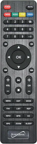 Miniatura 7 de Supersonic SC-2812 TV LED portátil de 12 pulgadas, sintonizador de TV digital, radio FM, entradas HDMI y USB - Resolución de 1280 x 800, batería
