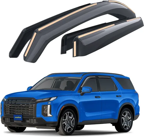 Miniatura 13 de Goodyear Shatterproof in-Channel Window Deflectors for Toyota RAV4 2019-2025, Rain Guards, Window Visors for Cars, Vent Deflector, Car Accessories