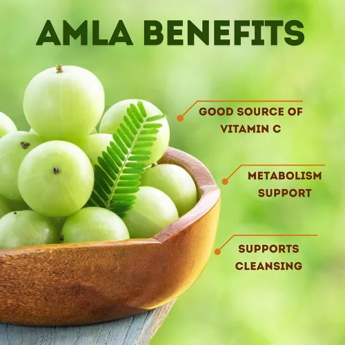 Miniatura 5 de Cápsulas Amla (Phyllanthus Emblica) - Amalaki amla 120 cápsulas Superalimento antioxidante natural Suplemento herbario hecho con polvo de fruta