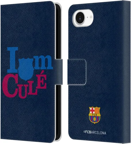 Miniatura 64 de Head Case Designs Funda de piel con licencia oficial del FC Barcelona Ball Pattern Campions compatible con Apple iPhone 11
