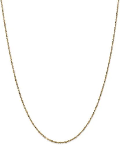 ICE CARATS 14k Yellow Gold 14 Inch 1.7mm Ropa Chain Necklace Pendant Charm Fine Jewelry For Women Gifts For Her
