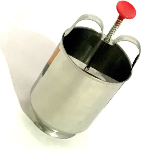 Miniatura 6 de Medu Wada Vada - Dispensador de donas de acero inoxidable, herramienta de cocina, pastelería, horneado, acero inoxidable