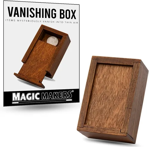 Miniatura 2 de Magic Makers Magic Wood Vanish Box - Desvanecer anillos, monedas y otros objetos pequeños