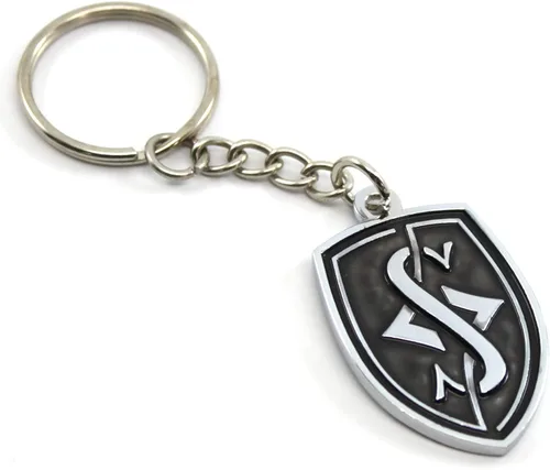 Miniatura 2 de Rotary13B1 Silvia Logo - Llavero - Negro, Negro