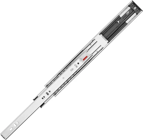 Miniatura 9 de VEVOR 6 pares de deslizadores de cajón de cierre suave de 20 pulgadas 14 16 18 20 22 24 pulgadas de montaje lateral resistentes, deslizadores