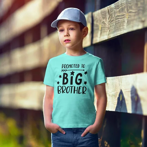 Miniatura 5 de Camisa de revelación de embarazo para hermano mayor, camisas con anuncio de nacimiento para niños