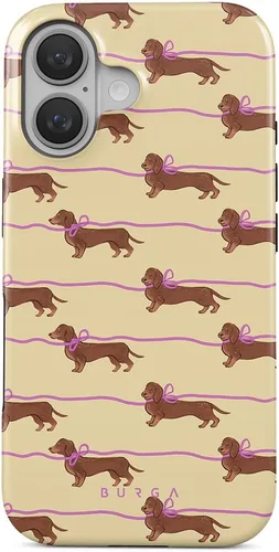 Miniatura 31 de BURGA - Funda compatible con iPhone 12, apta para carga inalámbrica, carcasa rígida híbrida de 2 capas + funda de silicona, resistente, ajuste