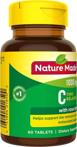 Miniatura 3 de Nature Made Vitamina C 1000 mg Comprimidos de liberación temporal 60 ea (paquete de 2)