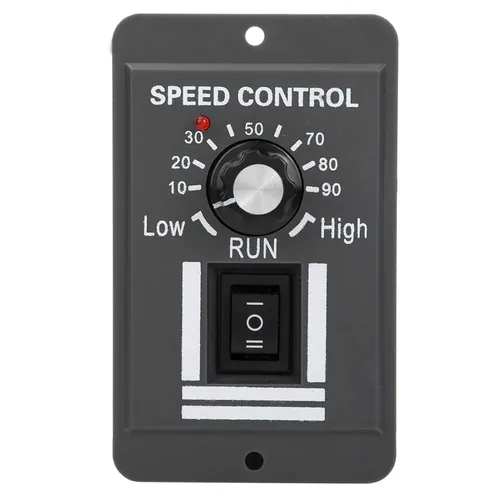 Controlador de velocidad del motor DC 12-60V 10A, regulador de velocidad del motor eléctrico de marcha atrás hacia adelante Controlador de velocidad