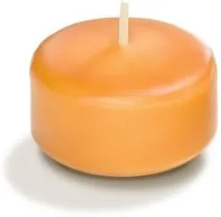 Miniatura 99 de yummi Caja de 18 velas flotantes color rojo rubí de 3 pulgadas