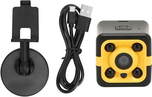 Miniatura 7 de Cámara de acción, grabación en bucle de 1080P, a prueba de polvo, micrófono de sonido HiFi integrado, interfaz micro USB 2.0 de 5 pines, cámara