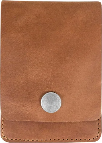 Miniatura 15 de Hide & Drink, Cartera vertical con bolsillo frontal con ranura para tarjetas, almacenamiento compacto para billetes, tarjetero, cuero de grano