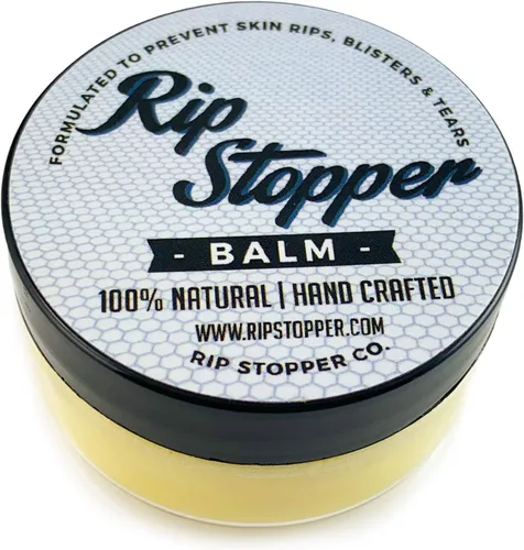 Bálsamo raspador para gimnasia | Cuidado de la mano ayuda a reparar la piel rasgada, agrietadas y prevenir ampollas 2 oz | 100% Natural | Promueve