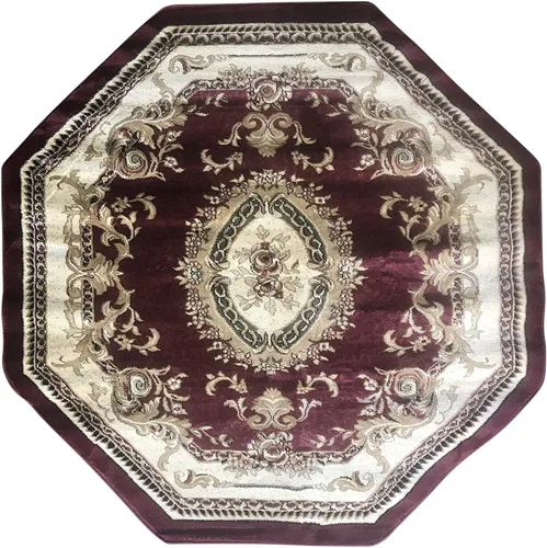 Miniatura 21 de Deir Debwan Alfombra tradicional Aubusson con diseño floral largo de 330.000 puntos, diseño 602 (31 pulgadas x 15 pies 8 pulgadas)