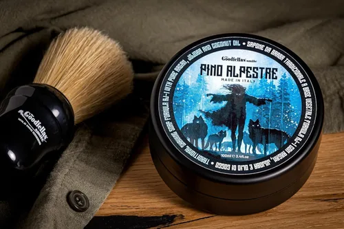 Miniatura 3 de The Goodfellas' Smile PINO ALPESTRE (Alpine Pine) Jabón de afeitar italiano – Jabón semisuave artesanal para espuma de cepillo rica, rutinas