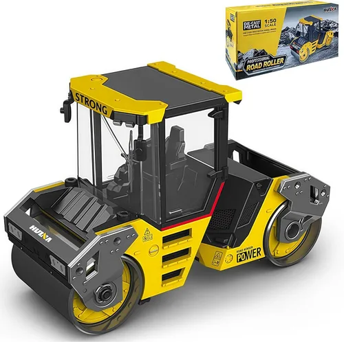 Miniatura 12 de Retroexcavadora, excavadora, camión, juguetes para niños, 1/50, construcción de vehículos de ingeniería de metal, tractor, colección de modelos