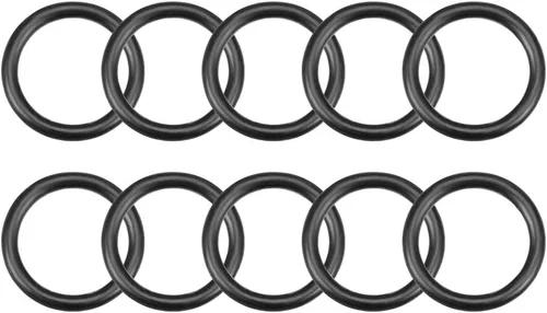 Miniatura 12 de uxcell Juntas tóricas de goma de nitrilo 32 mm OD 27 mm ID 2,5 mm de ancho, junta de sellado métrica de goma de nitrilo para maquinaria automotriz