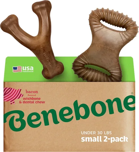 Miniatura 29 de Benebone - Paquete de 4 juguetes para masticar pequeños para perros agresivos, fabricados en Estados Unidos, para perros de 13.6 kg y menos