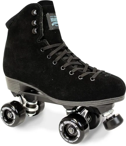 Miniatura 12 de Sure-Grip Boardwalk - Patines de ruedas unisex para exteriores con botas de cuero retro y ruedas 82A Limonero