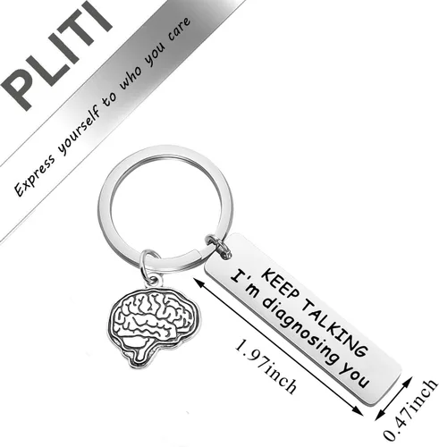 Miniatura 2 de PLITI Regalo para psicoterapeuta, regalo para psicólogo, consejero psicológico, regalo de graduación de psicología