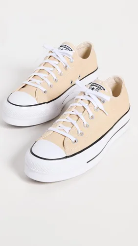 Miniatura 4 de Converse Chuck Taylor All Star Lift Industrial Glam Ox OroNegro Poliéster Adulto Entrenadores Zapatos