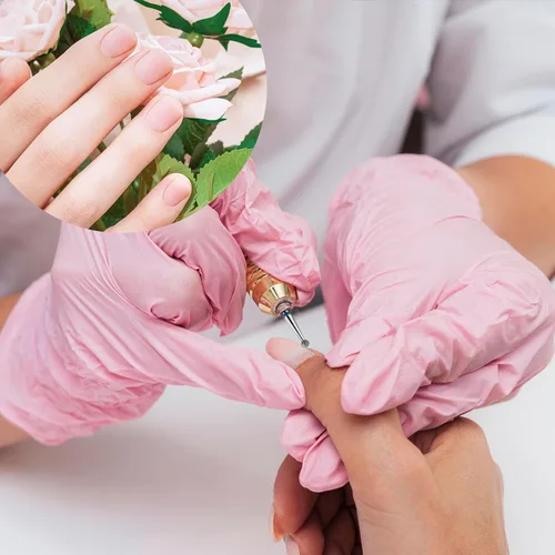 Miniatura 8 de YUXIANLB Juego de 10 brocas de uñas para manicura, kit de brocas de diamante para uñas profesional rusas para eliminación de cutículas, juego