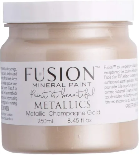 Miniatura 15 de Fusion Mineral Paint Metálicos (8.5 fl oz, Oro Vintage)