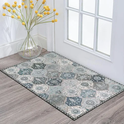 Miniatura 68 de Lahome - Alfombra de marroquí tejida, alfombra para cocina, pasillo, antideslizante, pasillo para entrada, pasillo de lavadero, dormitorio, 274 x
