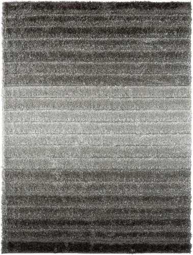 Miniatura 3 de LUXE WEAVERS Lantanas Collection 7119 - Alfombra geométrica moderna gris de 5 x 7 pulgadas